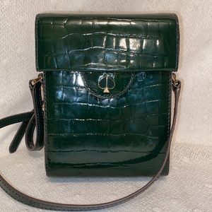 Kate Spade cleo croc embossed medium N/S Bag
